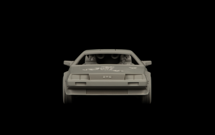 ERODED DELOREAN