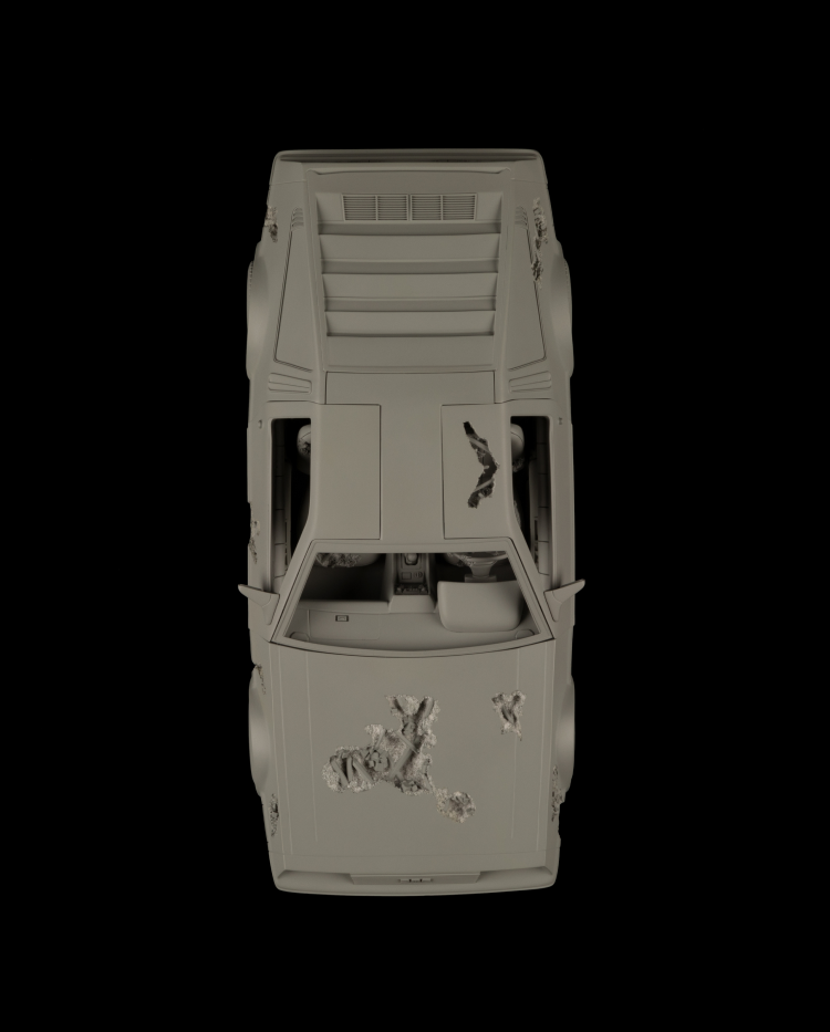 ERODED DELOREAN