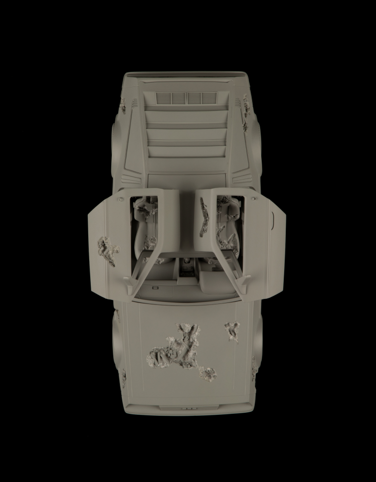 ERODED DELOREAN